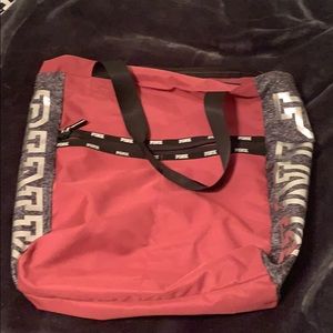 Large pink tote